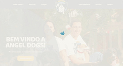 Desktop Screenshot of angeldogs.com.br